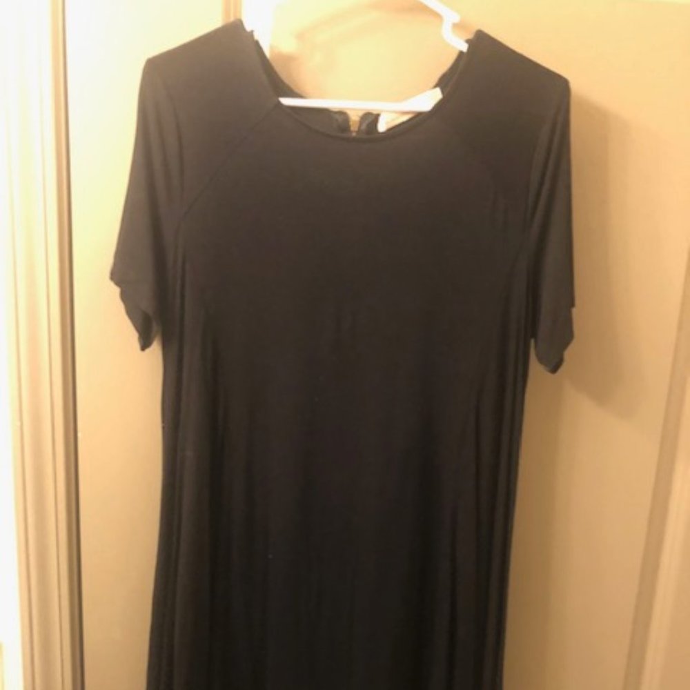 Black Cotton Dress
